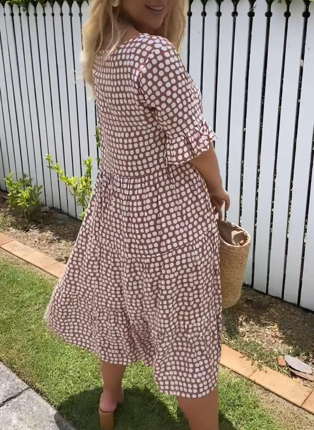 Maddison - Ocean Breeze Summer Dress