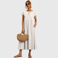 Susan - Robe midi confortable
