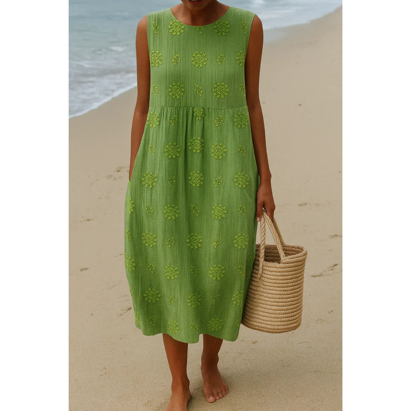 Maeliya - Embroidered Dress