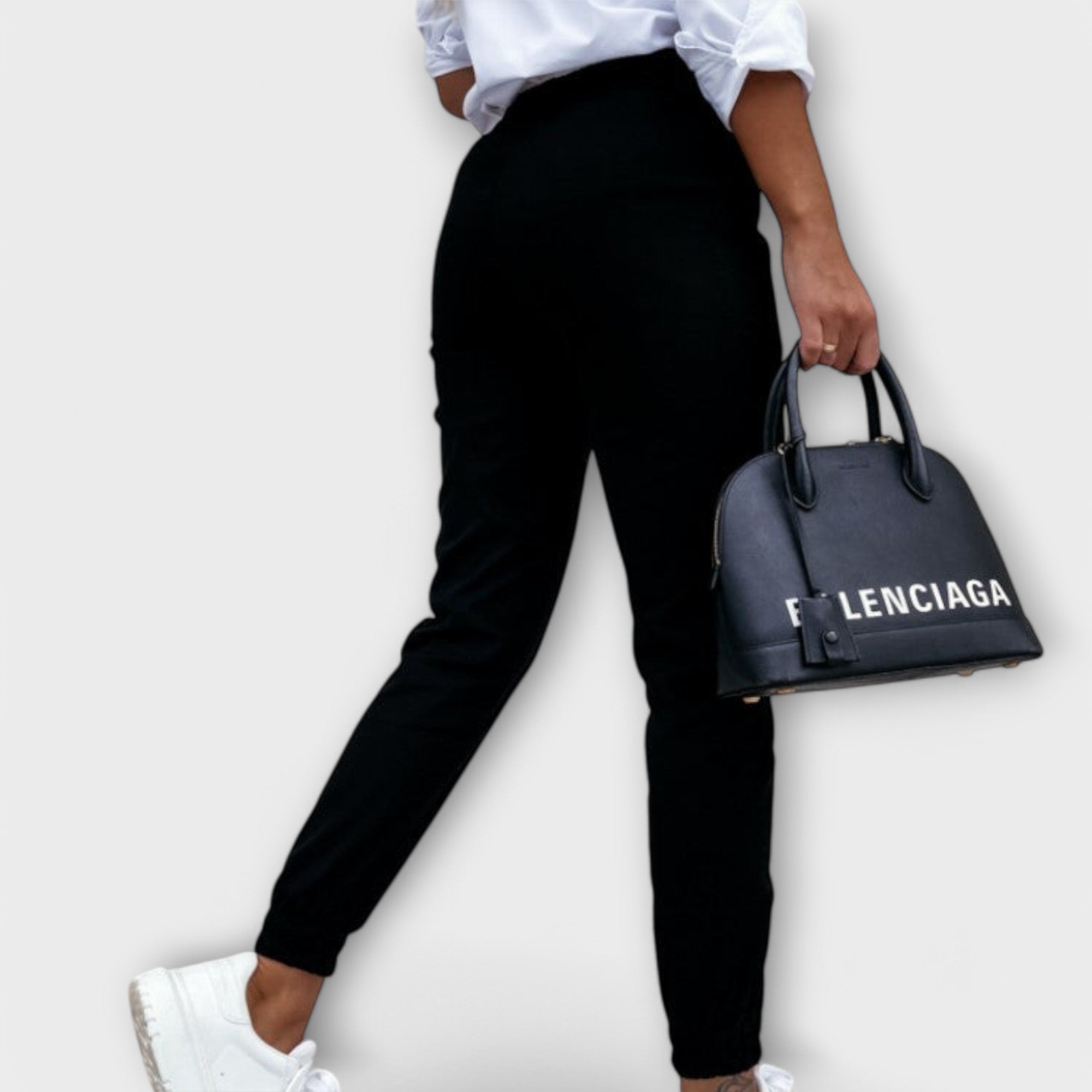 Melania - Pantalon extensible femme
