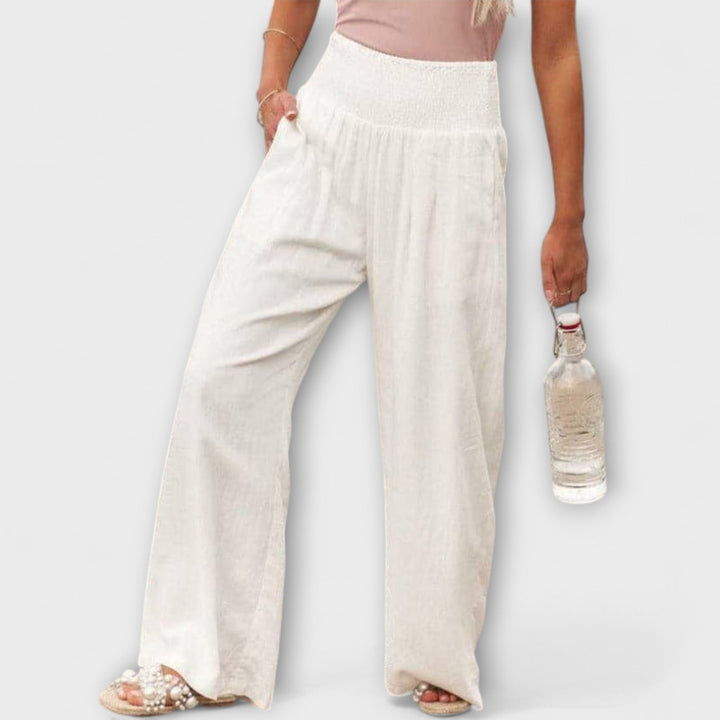Thearya - Pantalon large décontracté