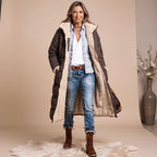Laluna | Elegant Reversible Coat for Women